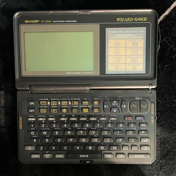 Wizard Media Vintage Sharp Oz800 Wizard 64kb Electric